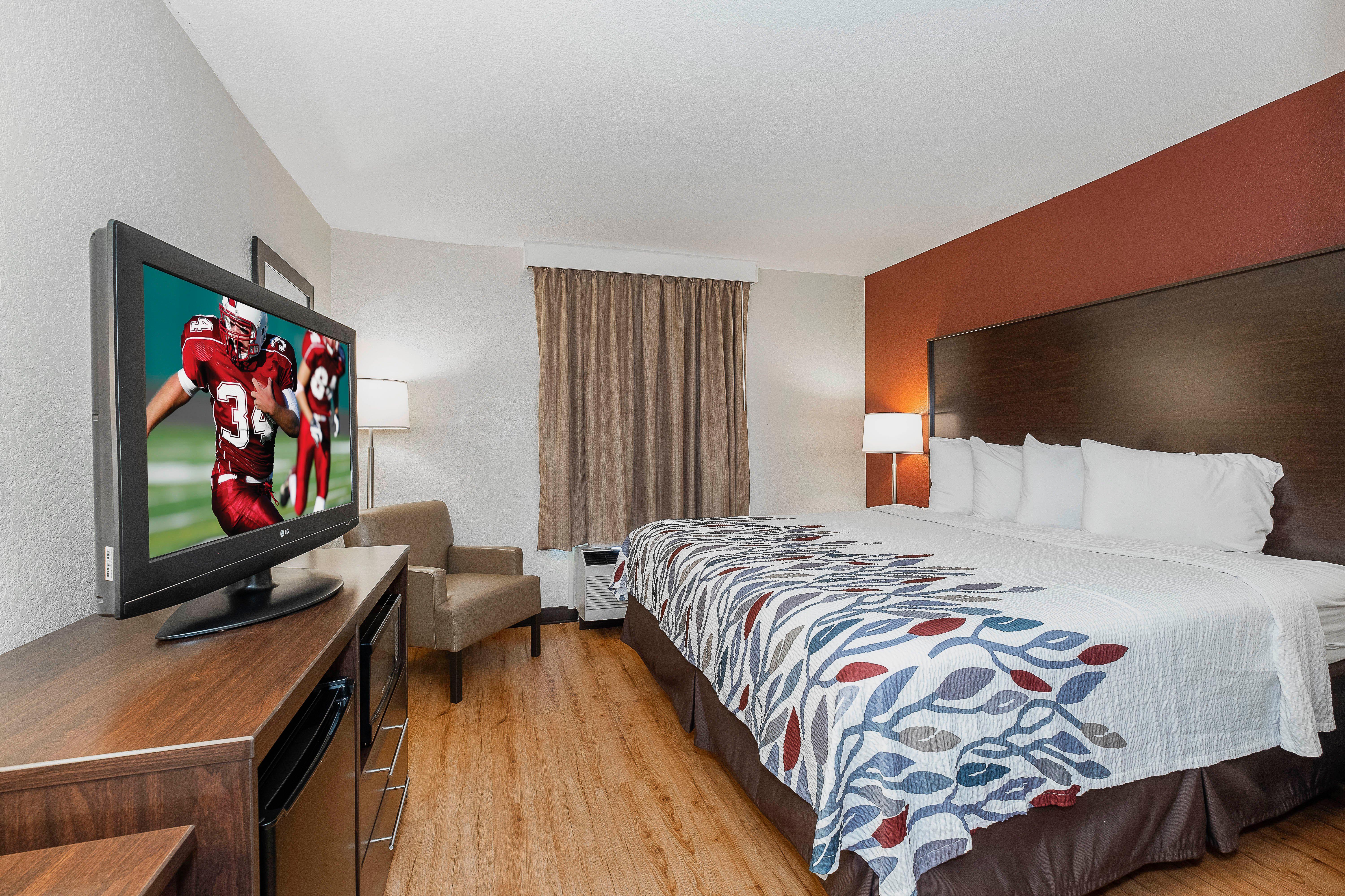 Red Roof Inn Roanoke Rapids Exterior foto