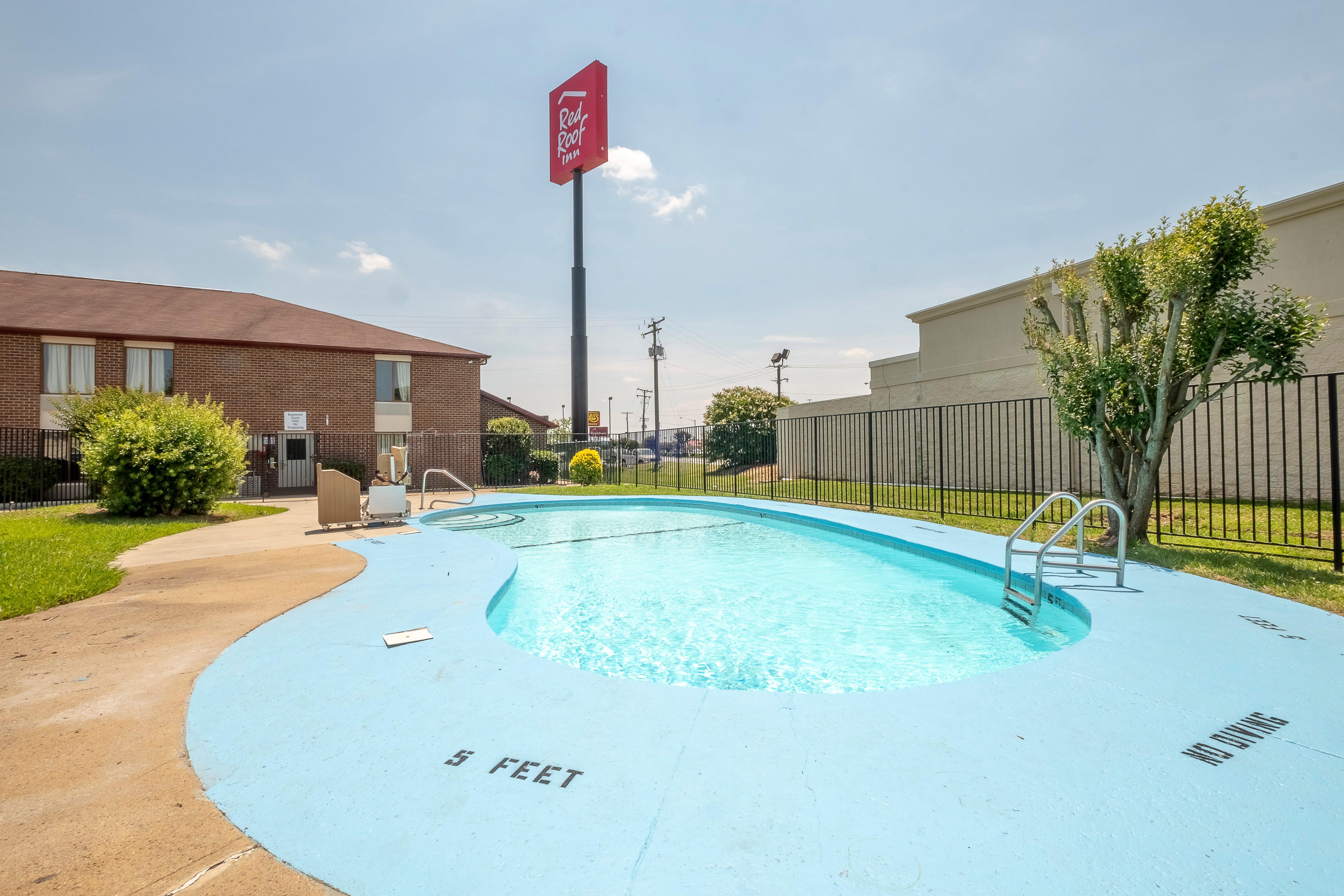 Red Roof Inn Roanoke Rapids Exterior foto
